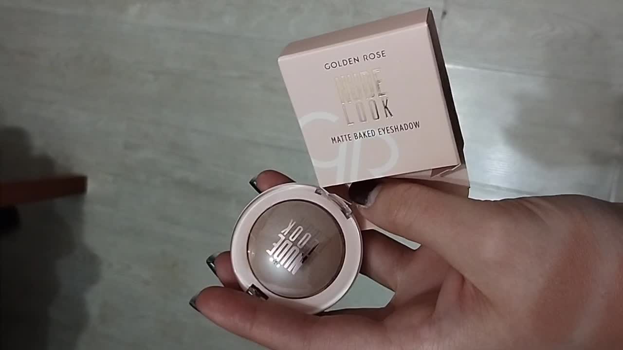 GOLDEN ROSE Тени для век NUDE LOOK Matte Baked Eyeshadow купить по цене