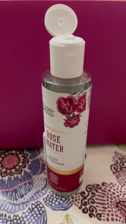 WOODEN SPOON Вода розовая натуральная для лица Rose Water 100% Rosa ...