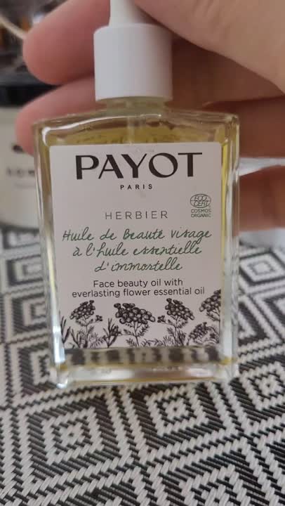 PAYOT Масло для лица питательное с эфирным маслом бессмертника Herbier ...