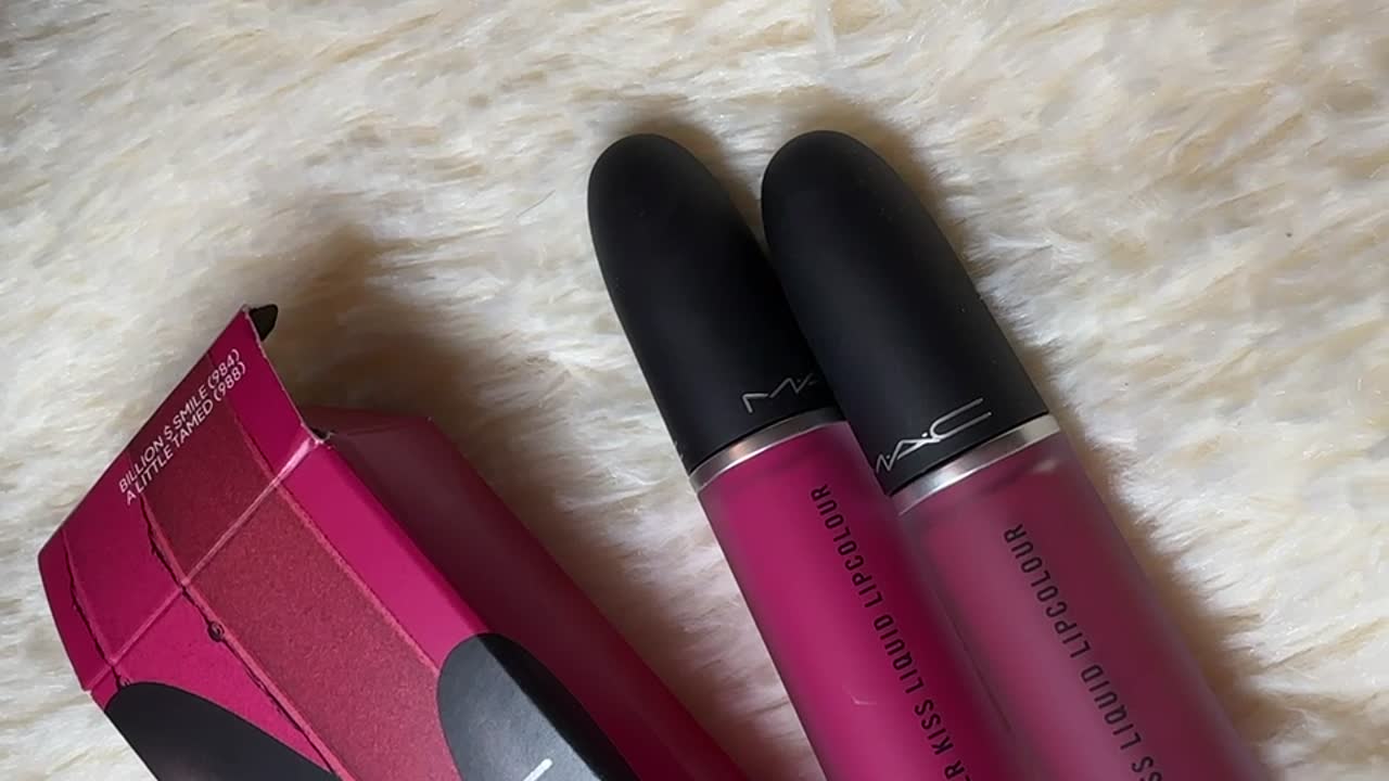 MAC Набор для губ Kiss It Twice Powder Kiss Liquid Duo Pink купить по ...