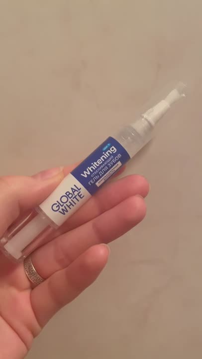 GLOBAL WHITE Отбеливающий гель-карандаш для зубов Whitening купить по ...