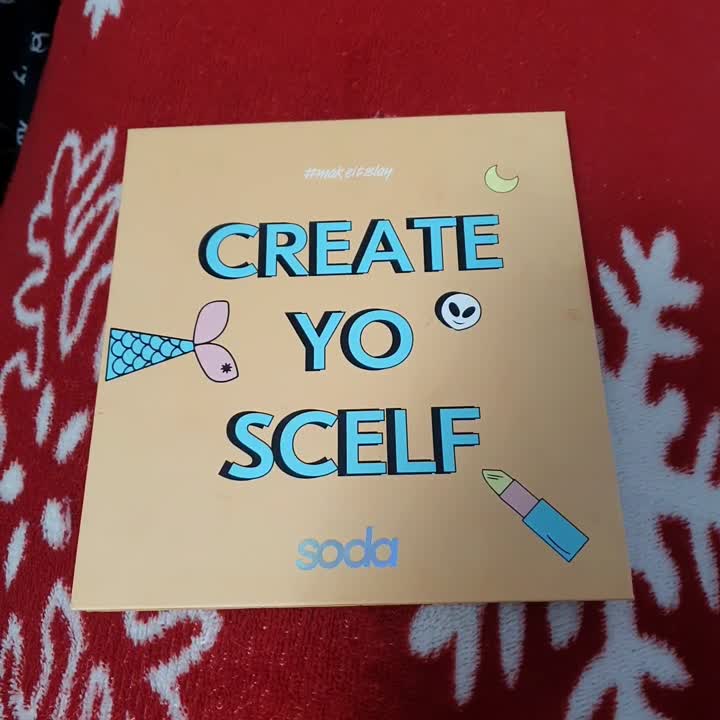 SODA EYESHADOW PALETTE #makeitslay Тени для век CREATE YO'SCELF купить ...