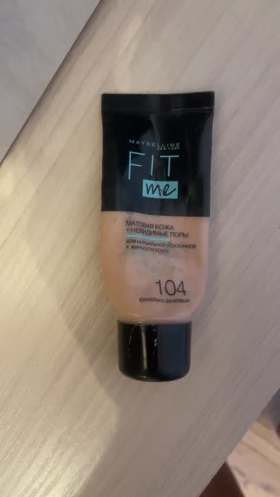 MAYBELLINE NEW YORK Тональный крем для лица "Fit Me", матирующий ...