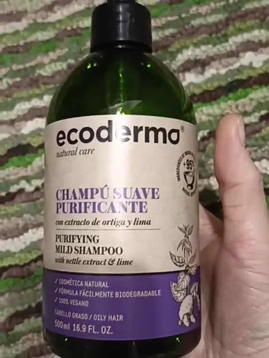 ECODERMA Шампунь для жирных волос очищающий Purifying Mild Shampoo ...