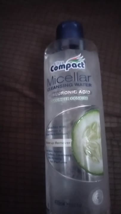 Мицеллярная вода ULTRA COMPACT Вода мицеллярная для снятия макияжа ...