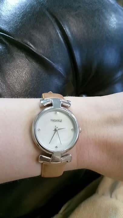 Часы TWINKLE Наручные часы с японским механизмом Twinkle, silver fashion