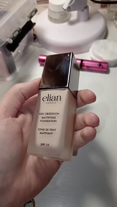 ELIAN Тональное средство Silk Obsession Foundation с сатиновым финишем ...