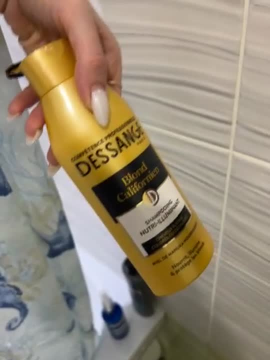 DESSANGE Профессиональный шампунь для волос Калифорнийский Блонд для ...