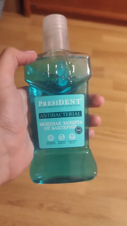 PRESIDENT Ополаскиватель для полости рта Antibacterial купить по низким ...
