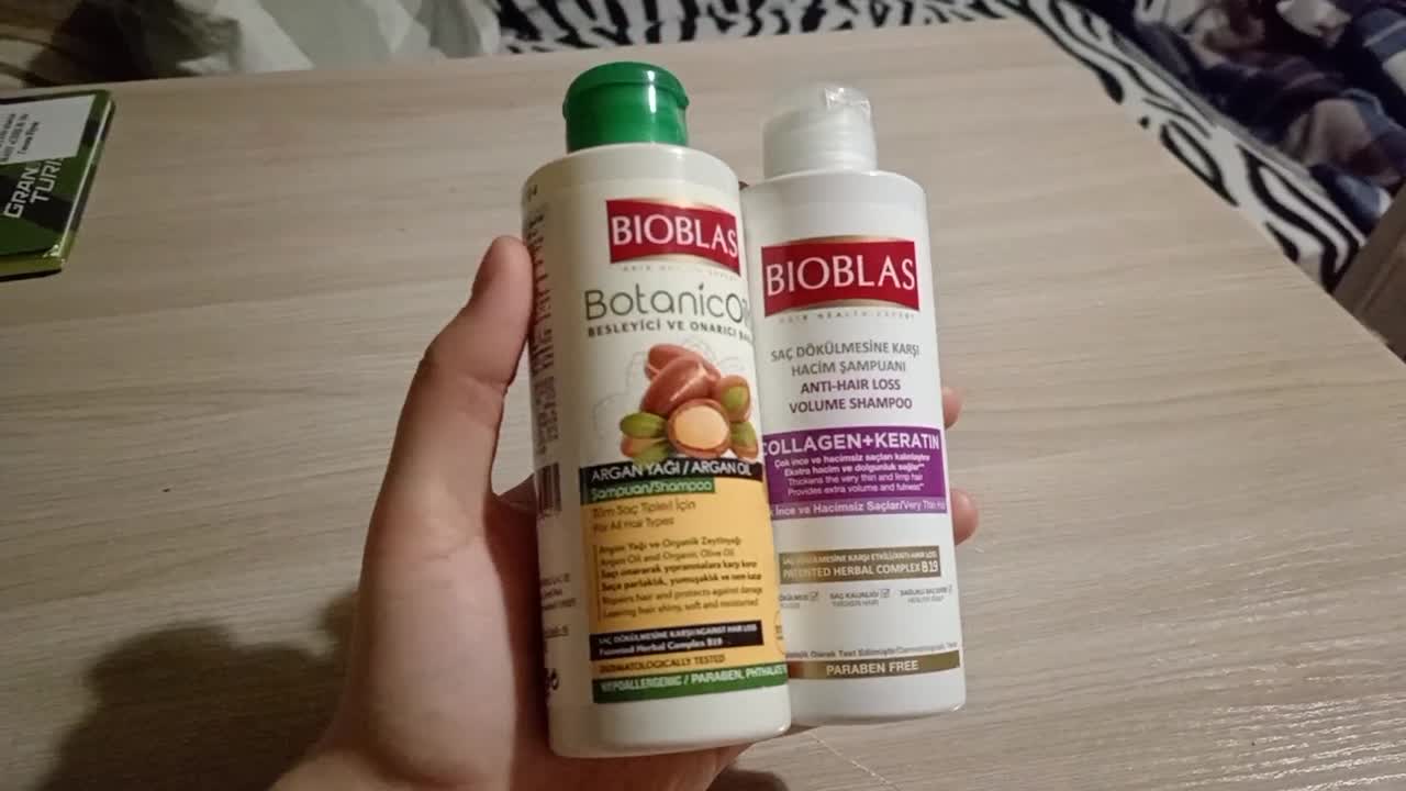 BIOBLAS Шампунь мини для придания объема тонким волосам, против ...
