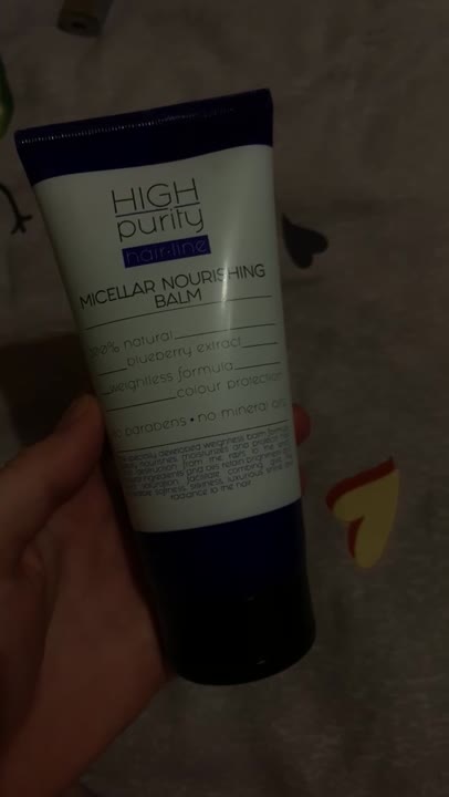 HIGH PURITY Мицеллярный питательный бальзам для волос Невесомая Формула ...