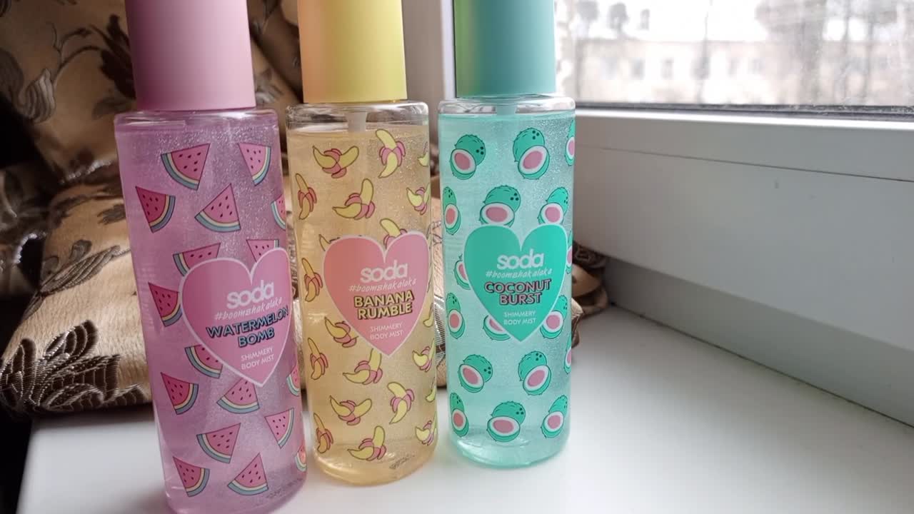 SODA Парфюмированный мист для тела WATERMELON BOMB #boomshakalaka ...