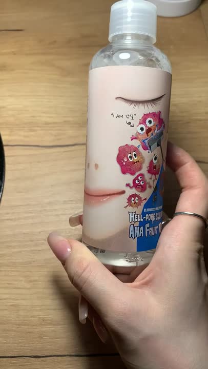 ELIZAVECCA Тонер с фруктовыми кислотами Hell-Pore Clean Up Aha Fruit ...
