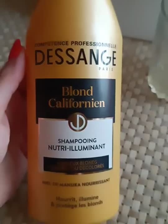 DESSANGE Профессиональный шампунь для волос Калифорнийский Блонд для ...
