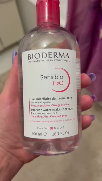 BIODERMA Мицеллярная вода для очищения нормальной и чувствительной кожи ...