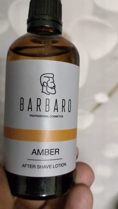 BARBARO Лосьон одеколон после бритья, спиртовой AMBER купить по низким ...
