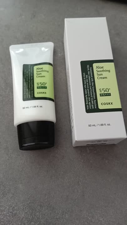 COSRX         Aloe Soothing Sun Cream SPF50 PA+++   -