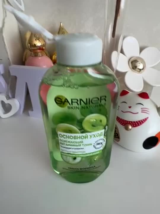 GARNIER Тоник для лица для нормальной и смешанной кожи, освежающий ...