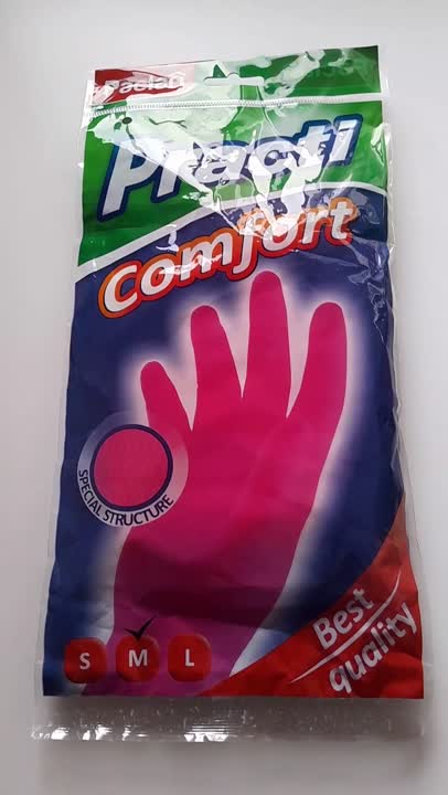 PACLAN Practi COMFORT Перчатки резиновые купить по цене 109₽ в ЛЭТУАЛЬ