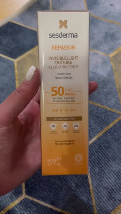 SESDERMA Средство солнцезащитное SPF 50 REPASKIN INVISIBLE LIGHT ...