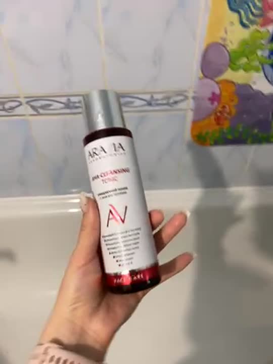 Очищающий тоник с AHA-кислотами AHA-Cleansing Tonic ARAVIA LABORATORIES ...