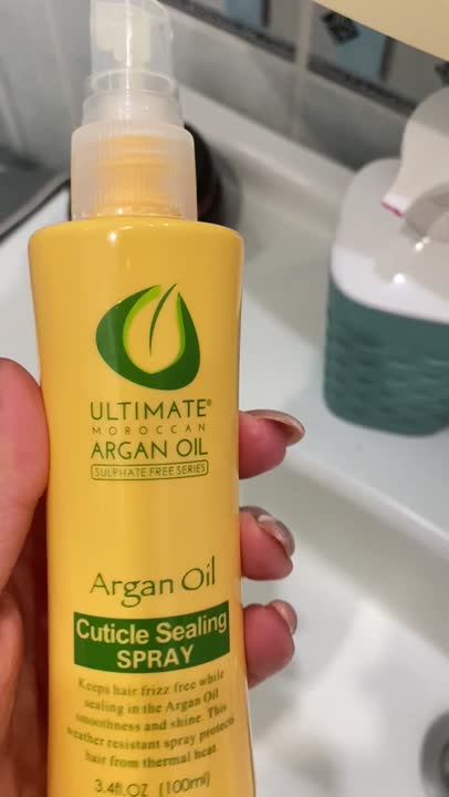 ULTIMATE MOROCCAN ARGAN OIL Спрей запечатывающий кутикулу волоса купить ...
