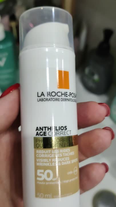 LA ROCHE-POSAY Anthelios CC Антивозрастной солнцезащитный крем для кожи ...