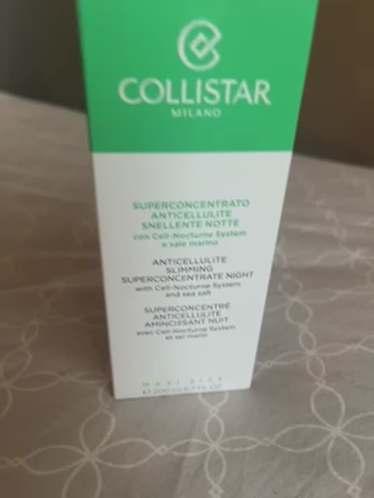 COLLISTAR Антицеллюлитное ночное средство Slimming Superconcentrate ...