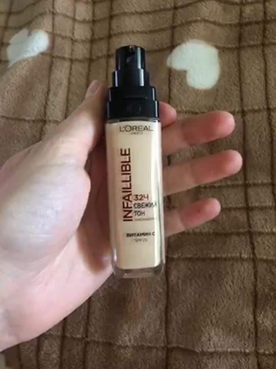 L'ORÉAL PARIS Стойкий тональный крем Свежий тон Infaillible, 100, 30 мл ...