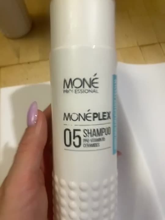 MONE PROFESSIONAL Шампунь для защиты и восстановления волос Moneplex 05 ...