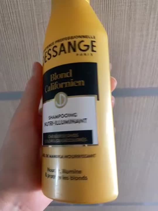 DESSANGE Профессиональный шампунь для волос Калифорнийский Блонд для ...