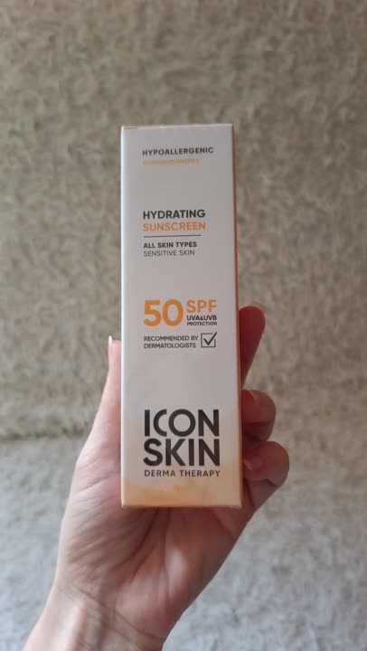 ICON SKIN Увлажняющий солнцезащитный крем SPF 50 купить по цене 1611₽ в ...