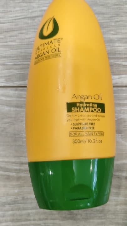 ULTIMATE MOROCCAN ARGAN OIL Шампунь увлажняющий Глубокое восстановление ...