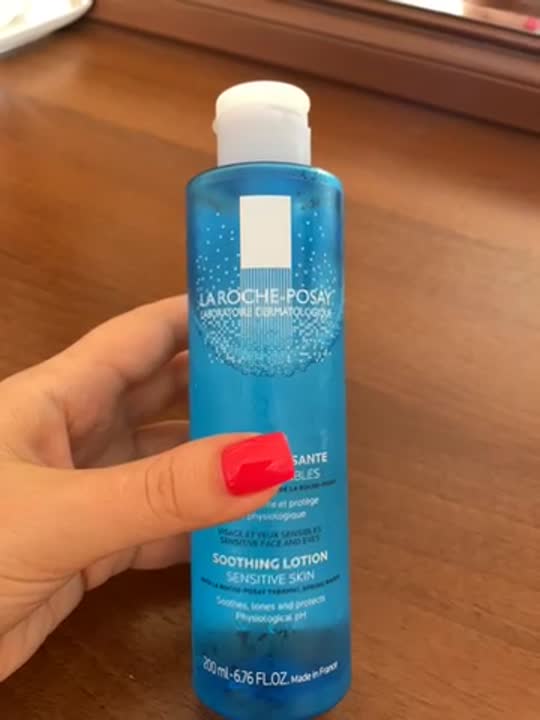 LA ROCHE-POSAY Успокаивающий очищающий тоник для чувствительной кожи ...