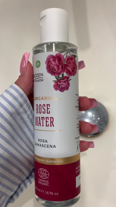 WOODEN SPOON Вода розовая натуральная для лица Rose Water 100% Rosa ...