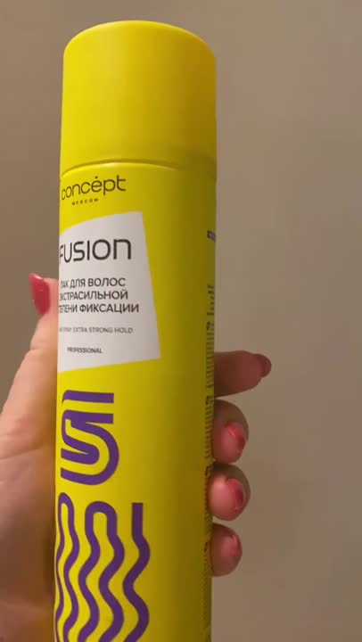 CONCEPT FUSION Лак для волос экстрасильной фиксации Extra Strong Hold ...