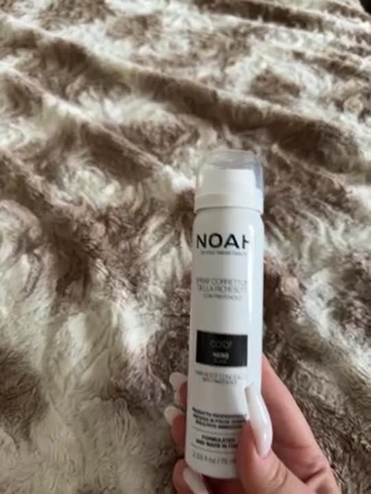 NOAH FOR YOUR NATURAL BEAUTY Спрей для корней волос черный, 75 мл ...