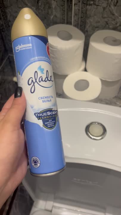 GLADE Аэрозоль Свежесть белья, 300 мл купить по низким ценам в ЛЭТУАЛЬ