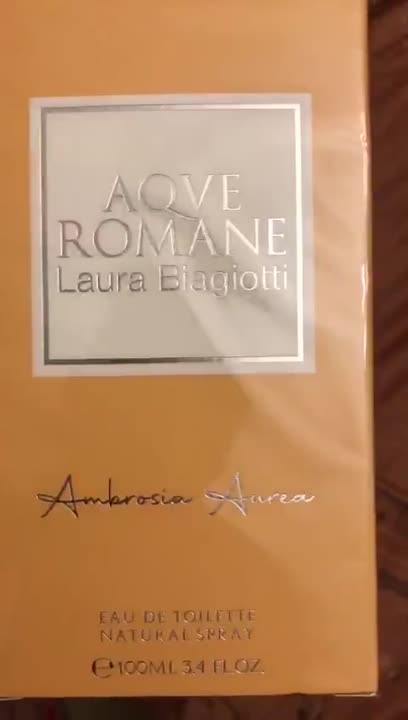LAURA BIAGIOTTI Aqve Romane Ambrosia Aurea, Туалетная вода, спрей 100 ...