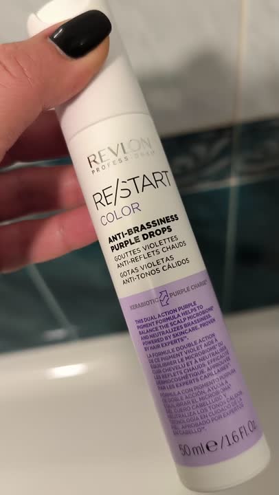 REVLON PROFESSIONAL Фиолетовые капли для усиления и поддержки