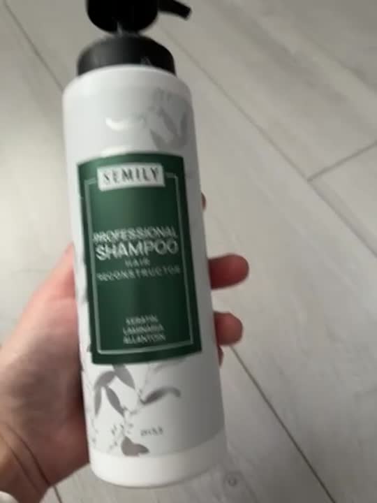 SEMILY Бессульфатный профессиональный кератиновый шампунь для волос ...