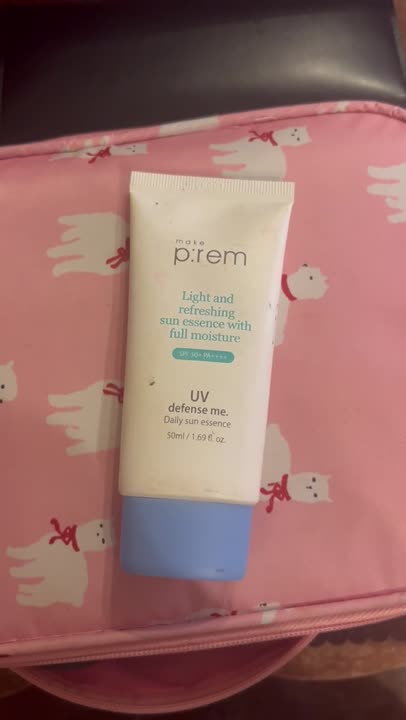 MAKE P:REM Крем-эссенция для лица солнцезащитный UV Defense me SPF 50 ...