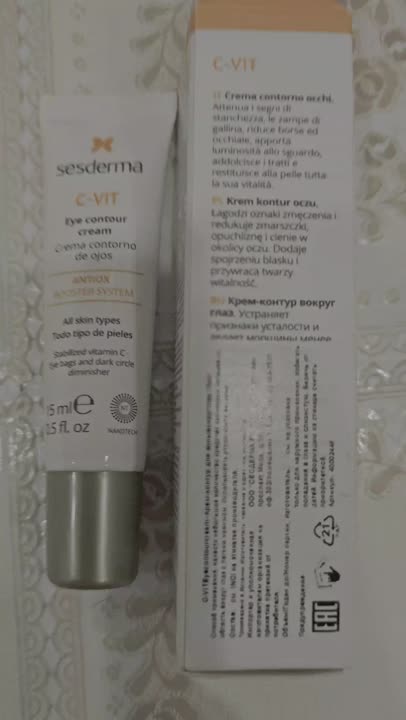 SESDERMA Крем-контур для зоны вокруг глаз C-VIT, 15 мл купить по низким ...