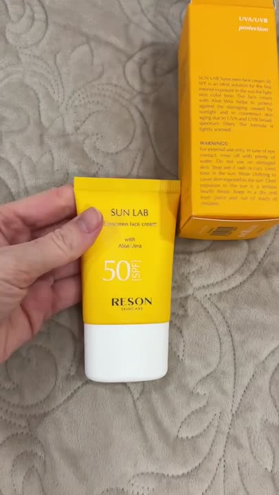 RESON Солнцезащитный крем для лица 50 SPF Sun Lab купить по цене 3699 ...