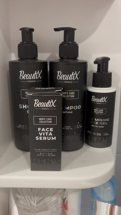 BEAUTIX Мужской подарочный набор косметики, 250 мл + 250 мл + 50 мл ...