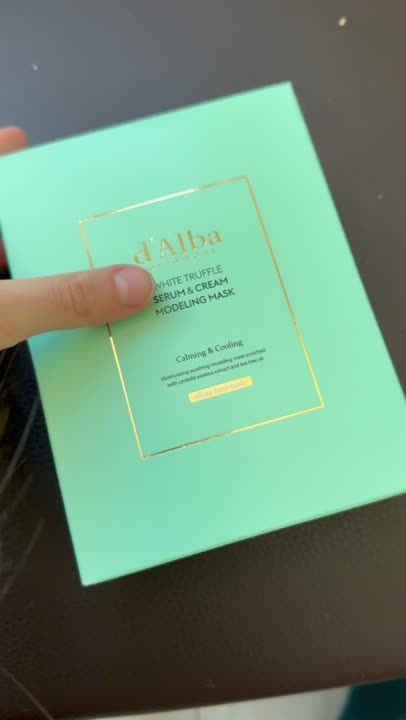 D`ALBA Альгинатная маска для лица White Truffle Serum & Cream Modeling ...